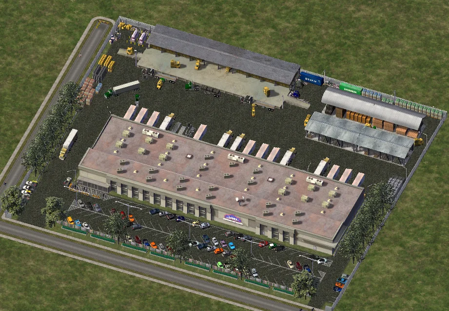 [CountriesXL] Lowes Home Improvement & Distribution Centers By 1