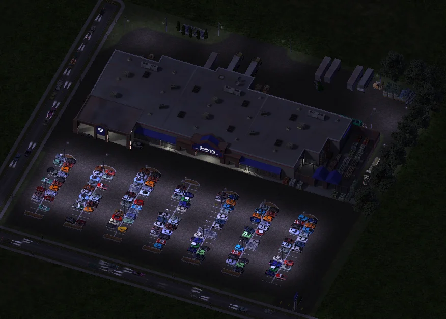 [CountriesXL] Lowes Home Improvement & Distribution Centers By 1