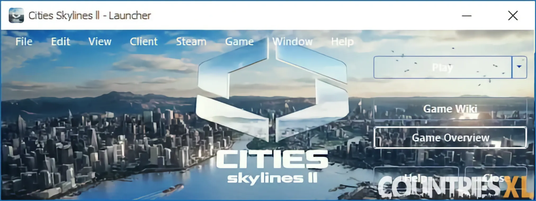 [CountriesXL] Cities Skylines ll - Launcher By 264