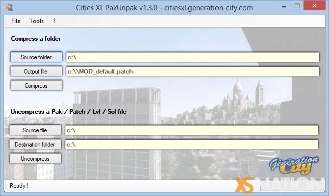 Resource 'PakUnpak for Cities (X)XL'