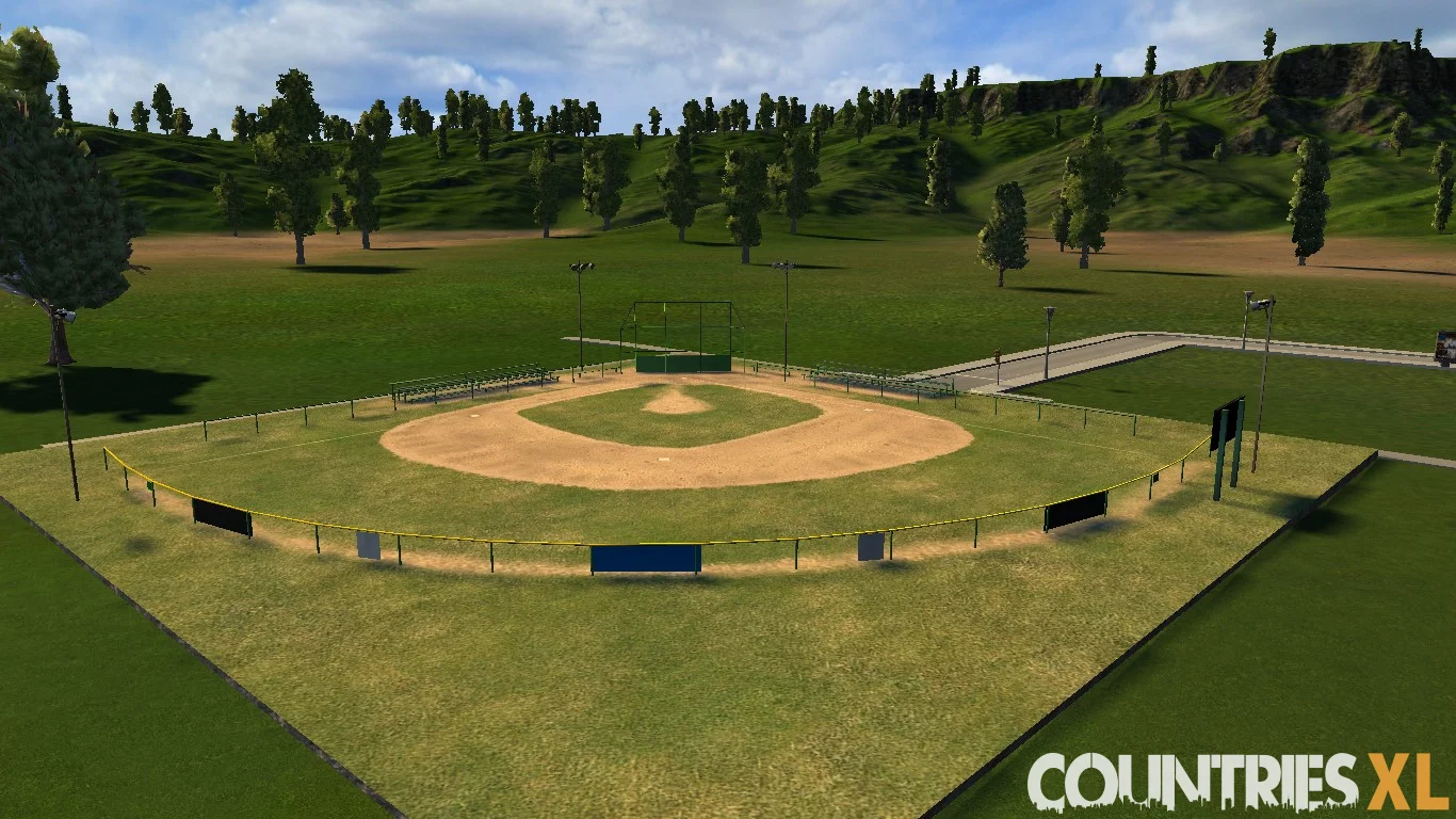 [CountriesXL] Baseball Field By 264