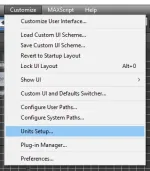 3DS Max units setup