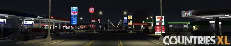 [CountriesXL] All American Gas Stations (Cities XXL) By 264