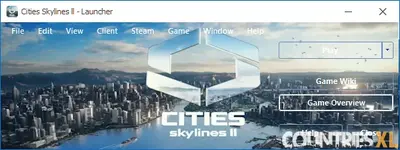 [CountriesXL] Cities Skylines ll - Launcher By 1