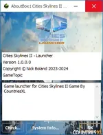 [CountriesXL] Cities Skylines ll - Launcher By 1