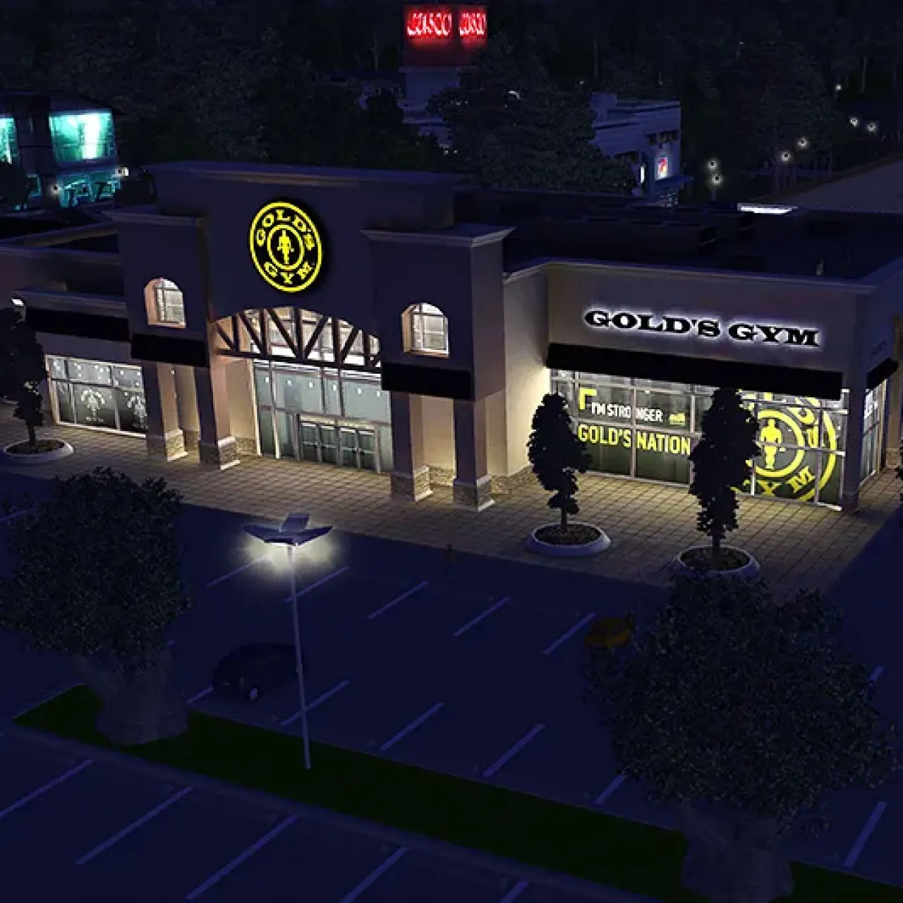 Gold's Gym (Cities XXL)