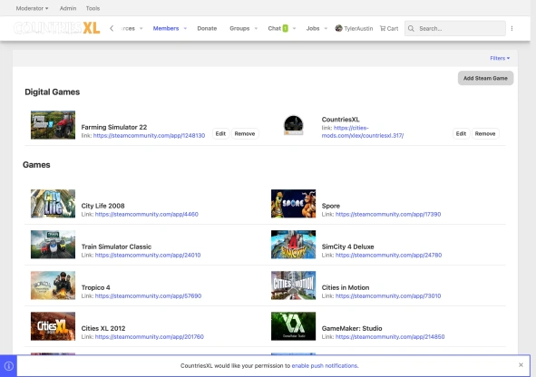 Steam Improvement with new features and changes