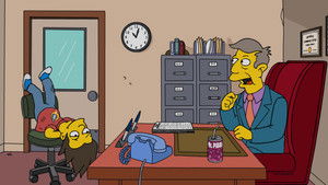 The Simpsons season 37 episode 10 Guess Who's Coming to Skinner still image