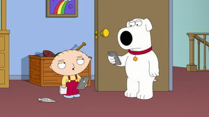 Family Guy season 24 episode 11 Tall Stewie still image